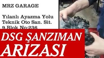 DSG Hidrolik Kaçağı,DSG Şanzıman Arızası , DSG Mekatronik Arızası